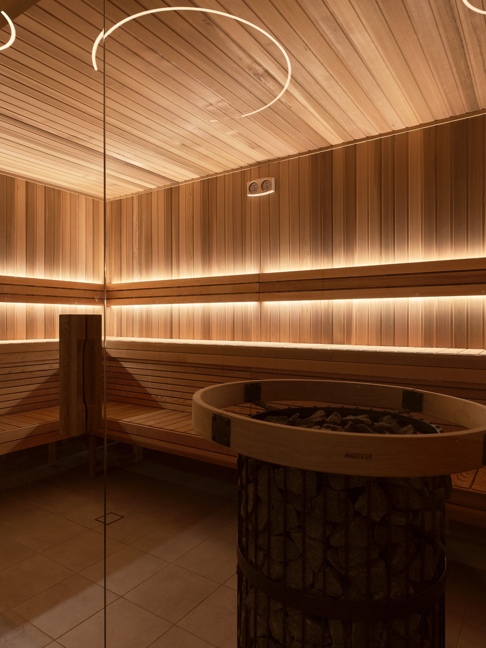 Sauna — heat recovery suite